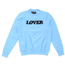 Bianca Chandon LOVER Crewneck Pullover BABY BLUExBLACK画像