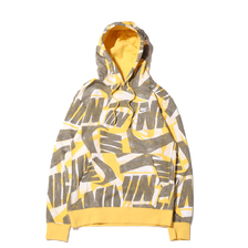 NIKE AS M NSW CLUB HOODIE PO BB AOP SOLAR FLARE/SOLAR FLARE/WHITE DB4608-761画像