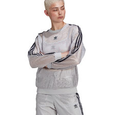 adidas MESH CREW RIGHT GRAY HEATHER SORID GRAY GP2151画像