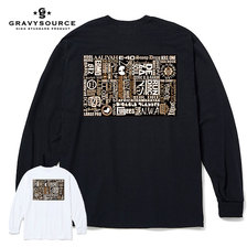 GRAVYSOURCE FAMOUS L/S TEE GS20-ACS06画像