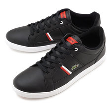 LACOSTE UROPA 0120 1 BLK/WHT SM00070-312画像