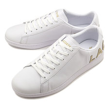 LACOSTE CARNABY EVO 0120 5 WHT/GLD SM00860-216画像