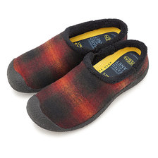 KEEN W HOWSER SLIDE Red Plaid/Black 1023479画像