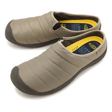 KEEN M HOWSER SLIDE Timberwolf/Black 1023440画像