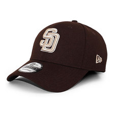 NEW ERA SAN DIEGO PADRES 9FORTY ADJUSTABLE CAP BROWN NR12351302画像