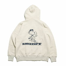 Buzz Rickson's &times; PEANUTS FULL ZIP SWEAT PARKA U.S. AIR FORCE BR68641画像