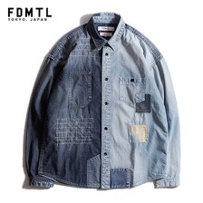 FDMTL DENIM SHIRT 5YR WASH FA21-SH12H画像