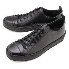 FRED PERRY &times; GEORGE COX LEATHER POP BOY BLACK B9178-102画像
