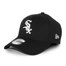 NEW ERA CHICAGO WHITE SOX 39THIRTY FLEX FIT CAP BLACK NR10975832画像