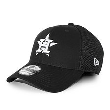 NEW ERA HOUSTON ASTROS 39THIRTY FLEX FIT CAP BLACK NR11591295画像