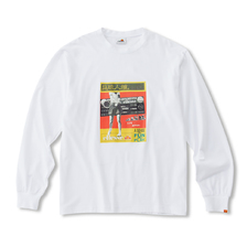ellesse L/S Collage Tee W/T EH10354-WT画像