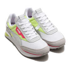 PUMA FUTURE RIDER NEON PLAY GRAY/GREEN 373383-05画像