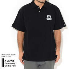 X-LARGE Embroidery OG S/S Polo 101202014014画像