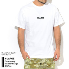 X-LARGE Embroidery Standard Logo S/S Tee 101202011008画像