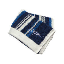 WTW STRIPE WASH TOWEL BLUE画像