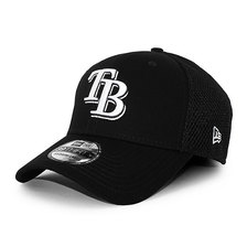 NEW ERA TAMPA BAY RAYS 39THIRTY FLEX FIT CAP BLACK NR11591280画像