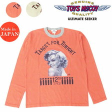 TOYS McCOY MILITARY LONG SLEEVE TEE M.MONROE "TARGET FOR TONIGHT" TMC2049画像