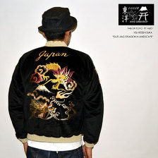 TAILOR TOYO DUELLING DRAGONS &times; LANDSCAPE 別珍スカジャン TT14652-119画像