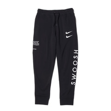 NIKE AS M NSW SWOOSH PANT SBB BLACK/WHITE CU3916-010画像