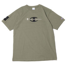 Champion &times; ATMOS LAB S/S TEE KHAKI C8-S301-760画像