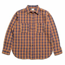WAREHOUSE Lot 3104 FLANNEL SHIRTS B柄 ONE WASH画像