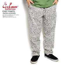 COOKMAN CHEF PANTS -SNOW LEOPARD- 231-03821画像