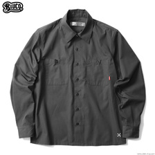 BLUCO STANDARD WORK SHIRTS L/S (BLACK) OL-109-020画像