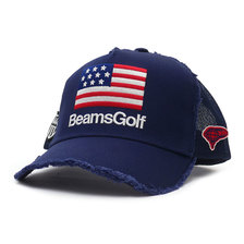 YOSHINORI KOTAKE DESIGN &times; BEAMS GOLF MESH CAP 21 NAVY画像