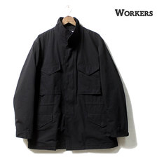 Workers M-65 Mod, Cotton Cordura Nylon Rip Stop BK画像