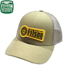 FILSON 73390 SANP BACK LOGGER MESH CAP green画像