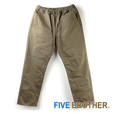 FIVE BROTHER MILITARY EASY PANTS OLIVE 152090M画像
