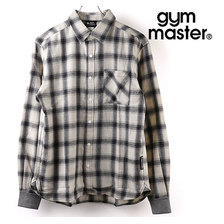 gym master スナップボタン2WAYチェックシャツ G557644-01画像