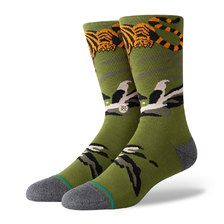 STANCE BIG CAT CREW GREEN M548A20BCC-1007画像