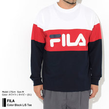 FILA Color Block L/S Tee FM5408画像