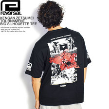 reversal KENGAN ZETSUMEI TOURNAMENT BIG SILHOUETTE TEE RVKA002画像