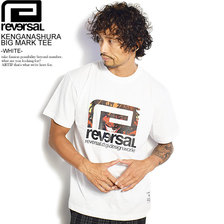 reversal KENGANASHURA BIG MARK TEE -WHITE- RVKA001画像