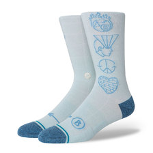 STANCE A TO B CREW PASTEL BLUE A545C20ATB-1457画像