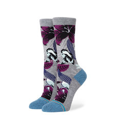 STANCE TROPICAL BREEZE CREW HEATHER GREY W545C20TRO-1015画像