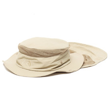 THE NORTH FACE SUN SHIELD HAT TWILL BEIGE NN01904-WB画像