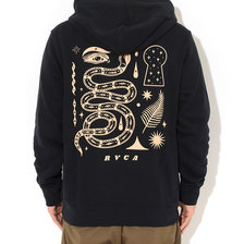 RVCA &times; Jesse Brown Fauna Pullover Hoodie BA042-010画像