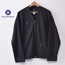 POST OVERALLS E-Z Zip Cardigan PJ1 poly jersey / charcoal heather 3609画像