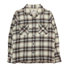 GANGSTERVILLE オープンカラー チェック シャツ JACK GSV-20-AW-18画像