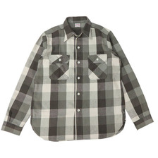 WAREHOUSE Lot 3104 FLANNEL SHIRTS C柄 NON WASH画像