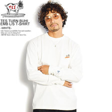 The Endless Summer TES TURN BUHI EMB L/S T-SHIRT -WHITE- FH-0774307画像