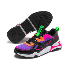 PUMA NOVA 2 WOMENS PUMA BLACK-MIST GREEN 370957-09画像