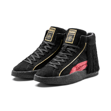 PUMA PUMA LOVE CHARLOTTE PUMA BLACK-HIGH RISK RED 371405-01画像
