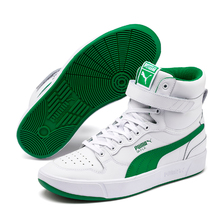 PUMA SKY LX MID ATHLETIC PUMA WHITE-AMAZON GREEN 372874-01画像