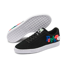PUMA SUEDE CLASSIC BADGES PUMA BLACK-PUMA WHITE 371580-01画像