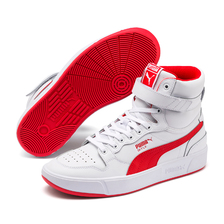 PUMA SKY LX MID ATHLETIC PUMA WHITE-HIGH RISK RED 372874-02画像
