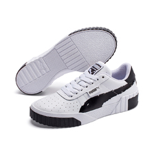 PUMA CALI BRUSHED WNS PUMA WHITE-PUMA BLACK 373896-01画像